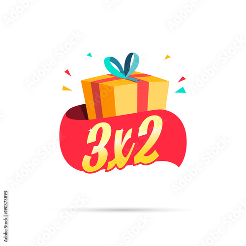 3X2 Offer Shopping Gift Box