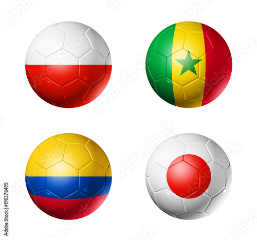FlagSoccerball-Group-H