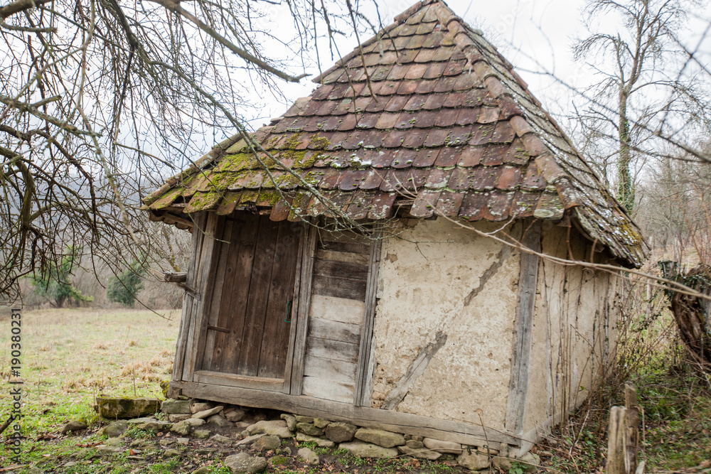 Old rural abandoned barn Old rural abandoned barn
