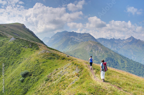 Auf dem Weg zum Pleschnitzzinken (2112m) in den Schladminger Tauern