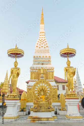 Buddhist Phra That Nakhon  nakhon phanom in thailand