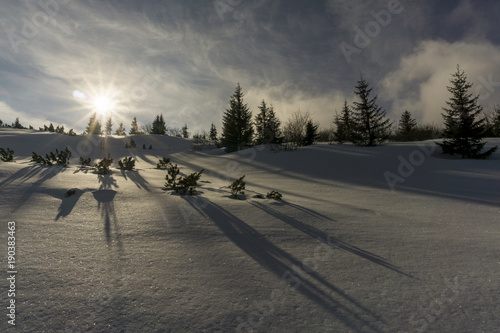 Beautiful winter mountain scenery. Tatry. Poland. © Jacek Jacobi