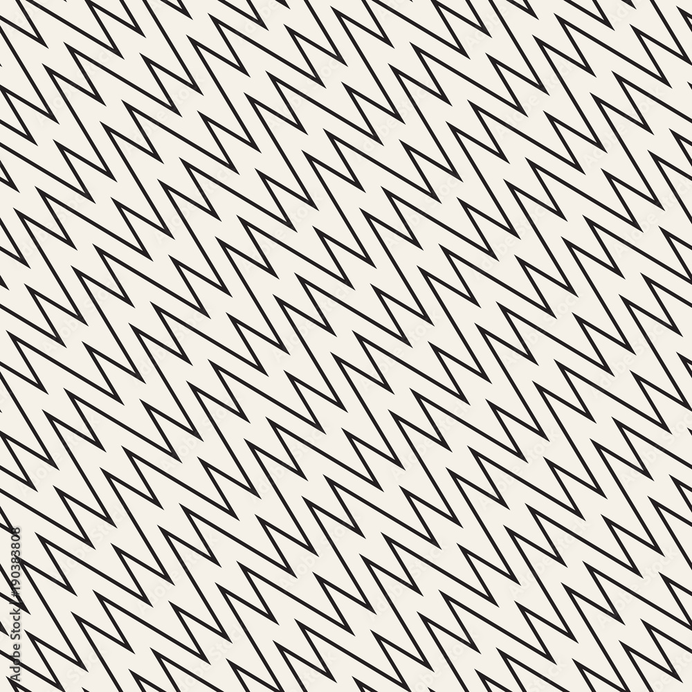 Seamless zig zag geometric pattern. Classic chevron lines tiling. Seamless zig zag geometric pattern. Classic chevron lines tiling.