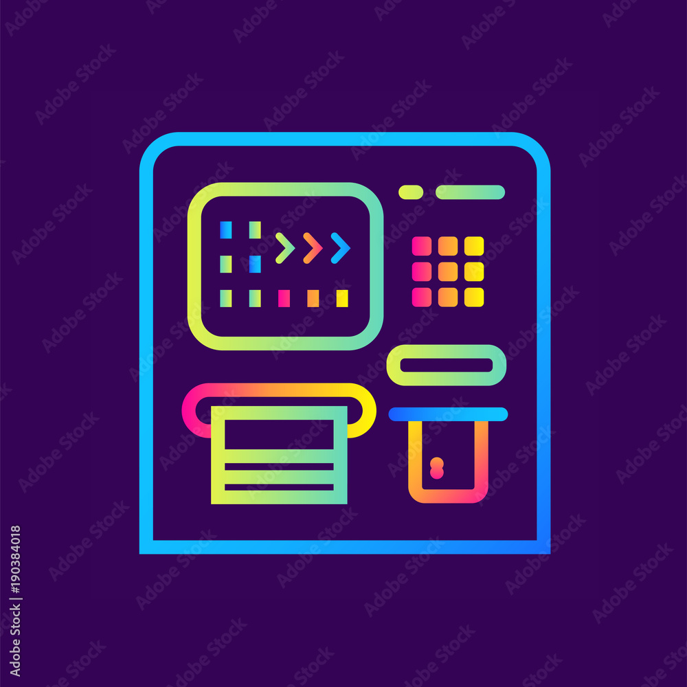 Linear icon money protection of finance, banking. Suitable for mobile apps, websites and design templates Linear icon money protection of finance, banking. Suitable for mobile apps, websites and design templates