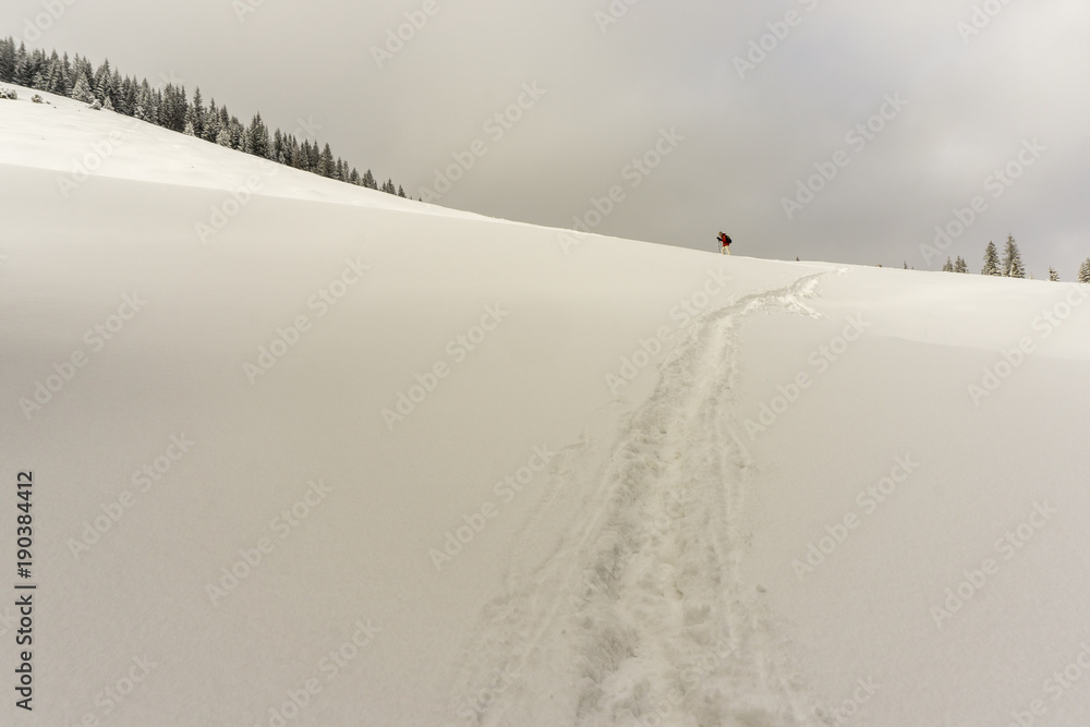 Rusinowa Glade in the winter. Tatra Mountains. Poland. Rusinowa Glade in the winter. Tatra Mountains. Poland.