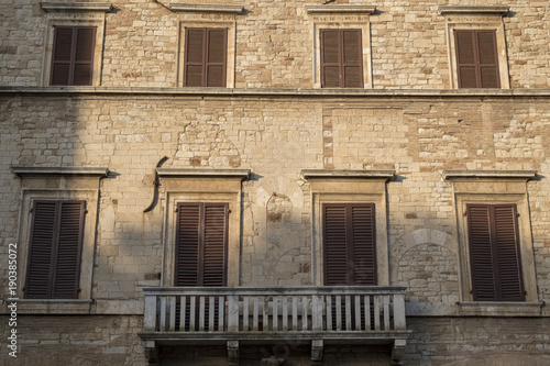 The main square of Todi, Umbria