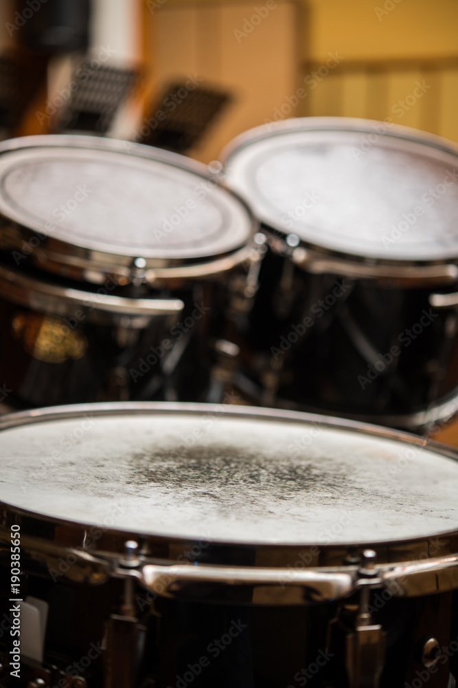 Snare drum close up rythm concept