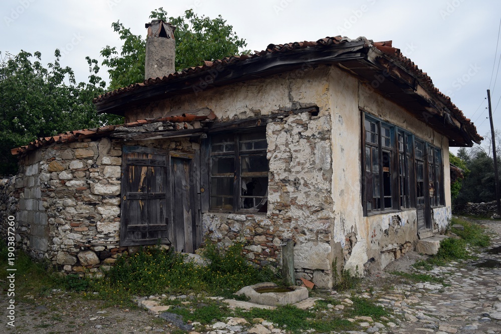 An old forgotten house. Stratonikeia . Turkey An old forgotten house. Stratonikeia . Turkey