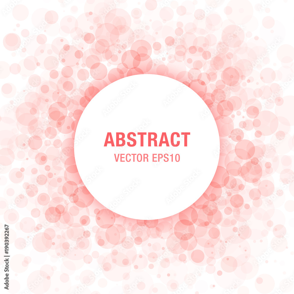 Red Abstract Circle Frame Design Element, cosmetics, soap, shampoo, perfume, label background, vector illustration Red Abstract Circle Frame Design Element, cosmetics, soap, shampoo, perfume, label background, vector illustration
