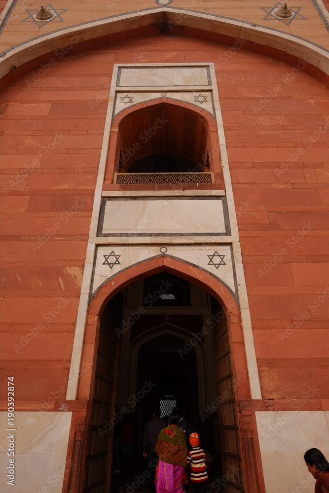 Fototapeta premium フマユーン廟Humayun's Tomb Delhi 史跡・遺跡 文化遺産