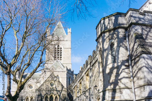 Photography Christ Church Cathedral,landmarks of Dublin Ireland