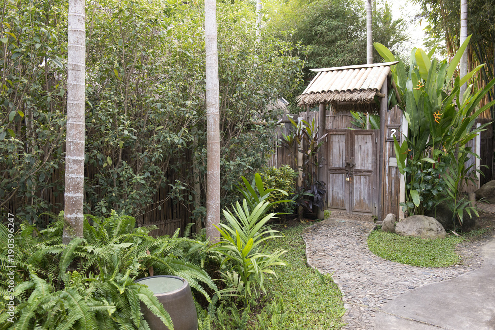 Garden in Thailand Garden in Thailand
