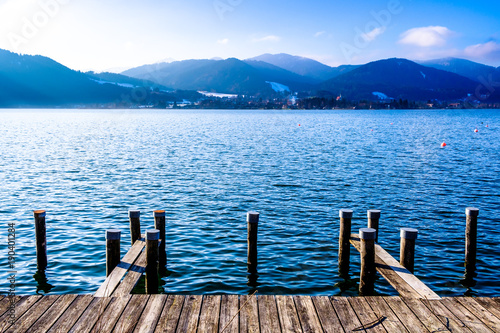 tegernsee lake - bavaria - germany