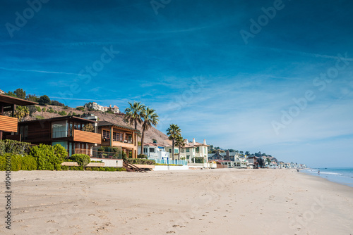 Malibu et ses maisons sur la plage photo