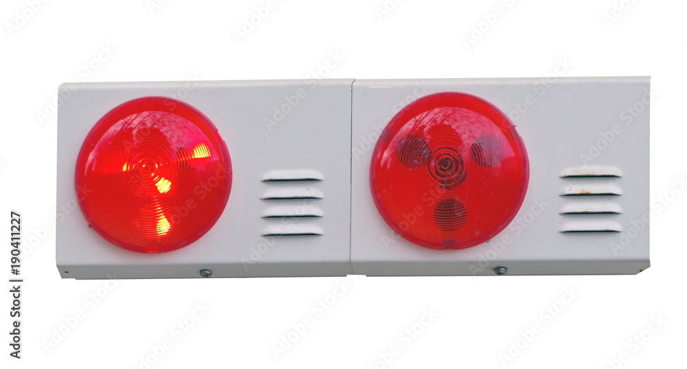 Fototapeta premium isolated emergency lamp