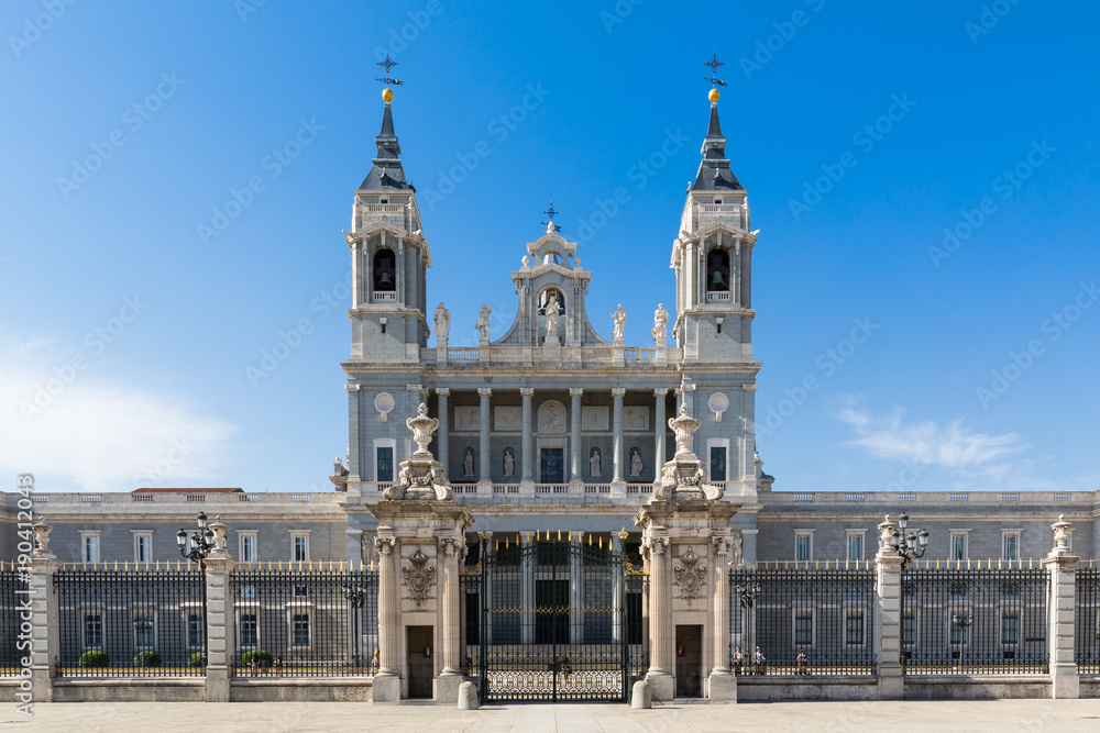 Almudena Cathedral - External view
