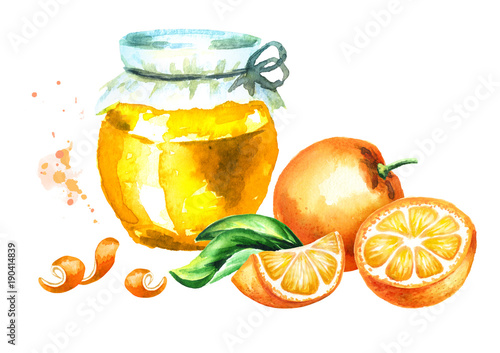 Photography Organic fruit jam