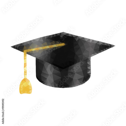 Polygonal graduation cap