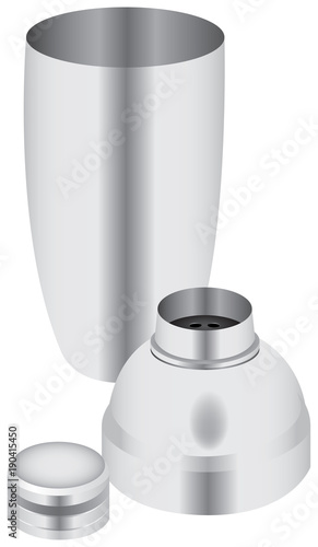 Classic shaker - vector