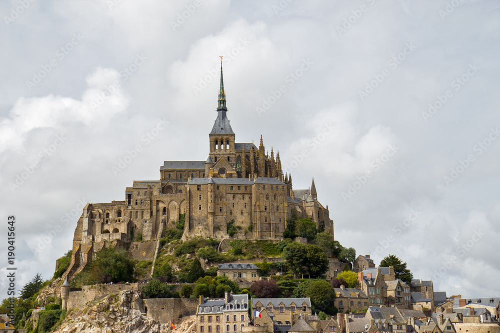 Obraz premium colossal Mont Saint-Michel