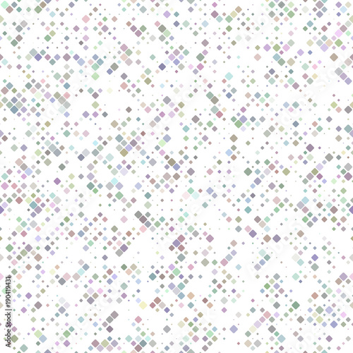 Colorful abstract repeating diagonal square pattern background design - vector graphic