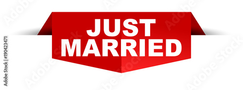banner just married