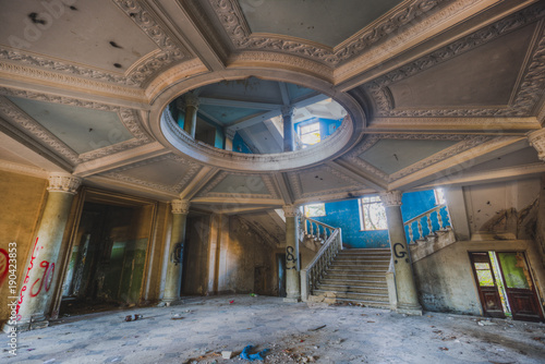 abandoned interior