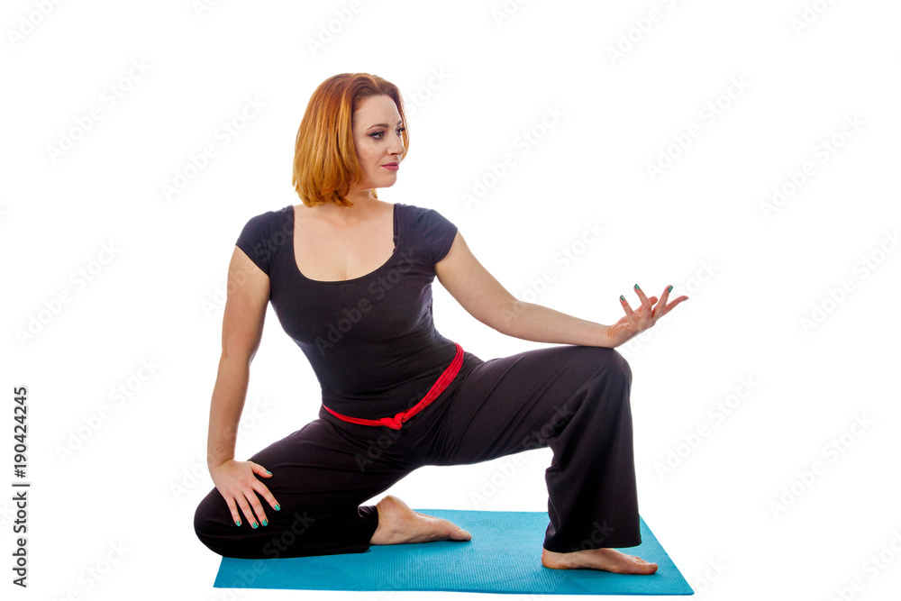 Fototapeta premium beautiful young nstrong woma