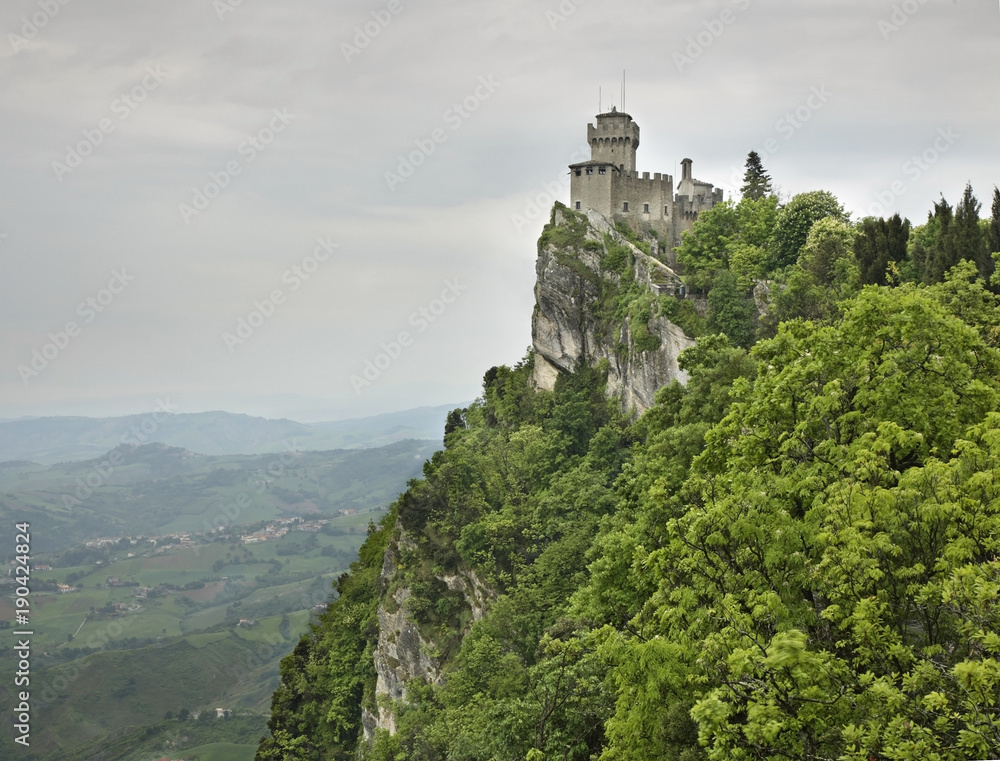 Fortress  Cesta  in San Marino