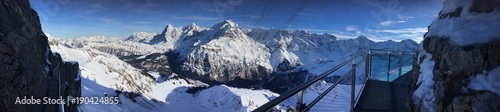 Panorámica Alpes. Alps Panoramic, From Schilthorn, Switzerland. Suiza © MariTriniGiner