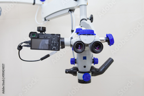 Tablou pe pânză Professional Dental endodontic binocular microscope