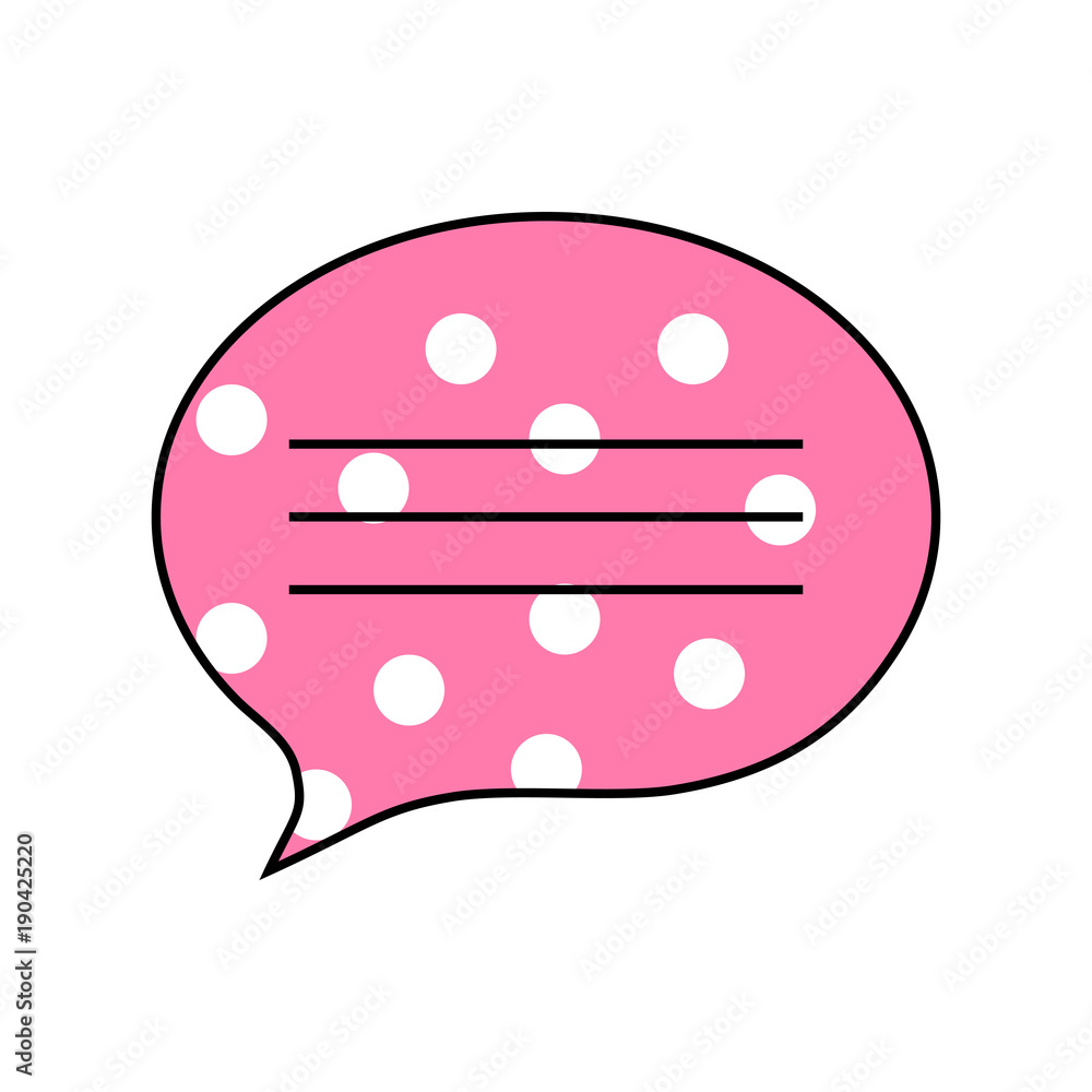 Chat icon. Dialog text Chat icon. Dialog text