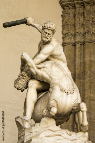 Hercules and the centaur Nessus