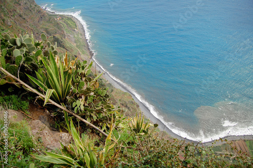 THE BEACH BELOW