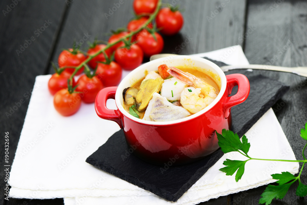 Fischsuppe Stock-Foto | Adobe Stock