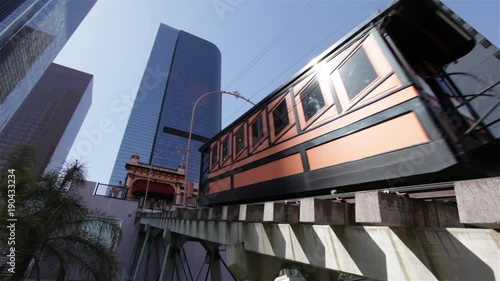 Angels Flight Railway Climbs