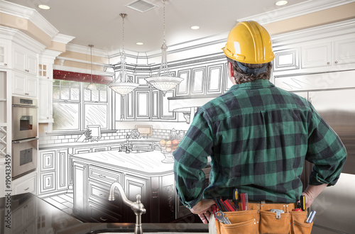 Male Contractor with Hard H...