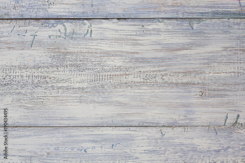 Pastel wood planks. Vintage weathered shabby white painted wood texture backg...