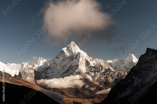 Nepalese landscape, Amadablam