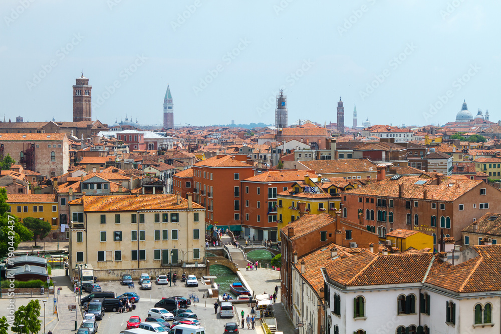 VENICE, ITALY - on May 5, 2016. panorama of Venetian Landscape