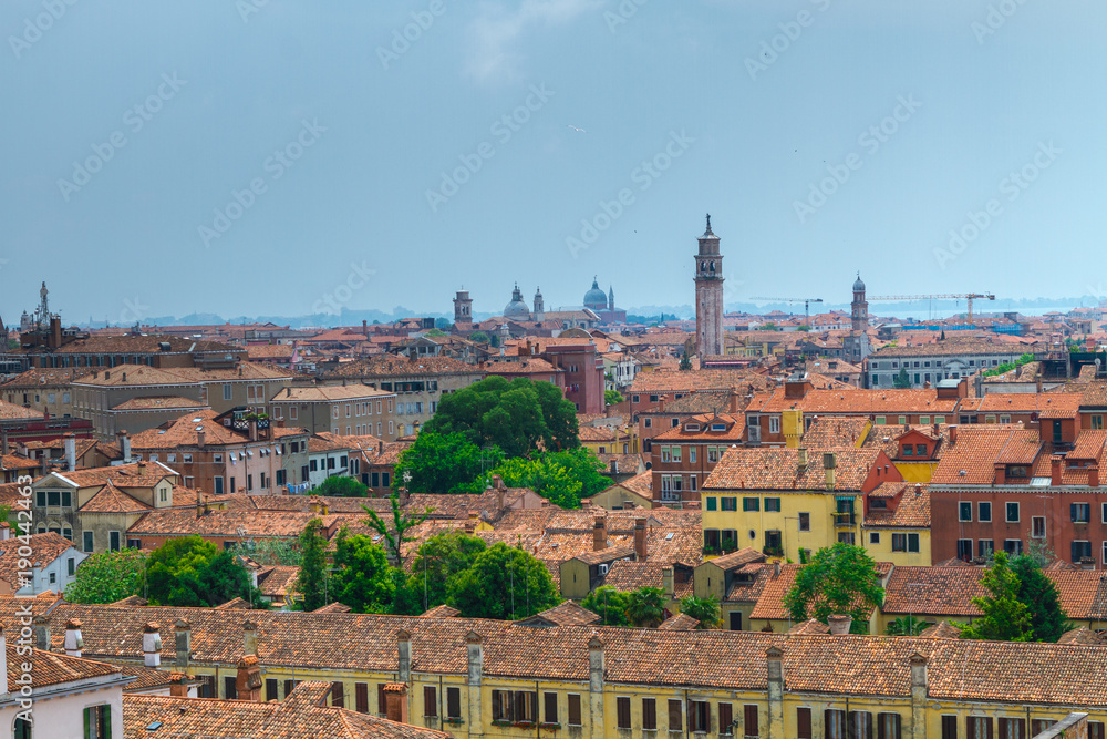 Fototapeta premium VENICE, ITALY - on May 5, 2016. panorama of Venetian Landscape