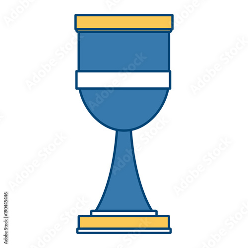 Sacred chalice cup icon vector illustration graphic design