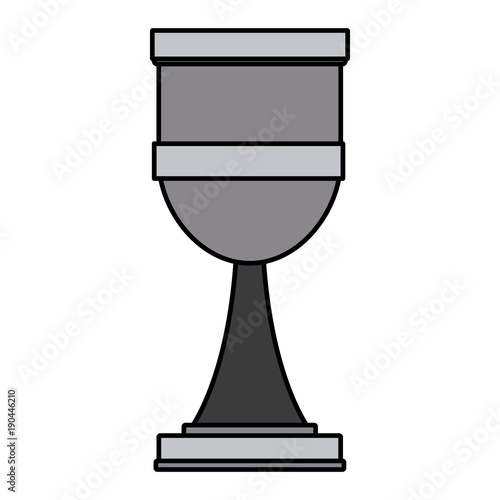 Sacred chalice cup icon vector illustration graphic design