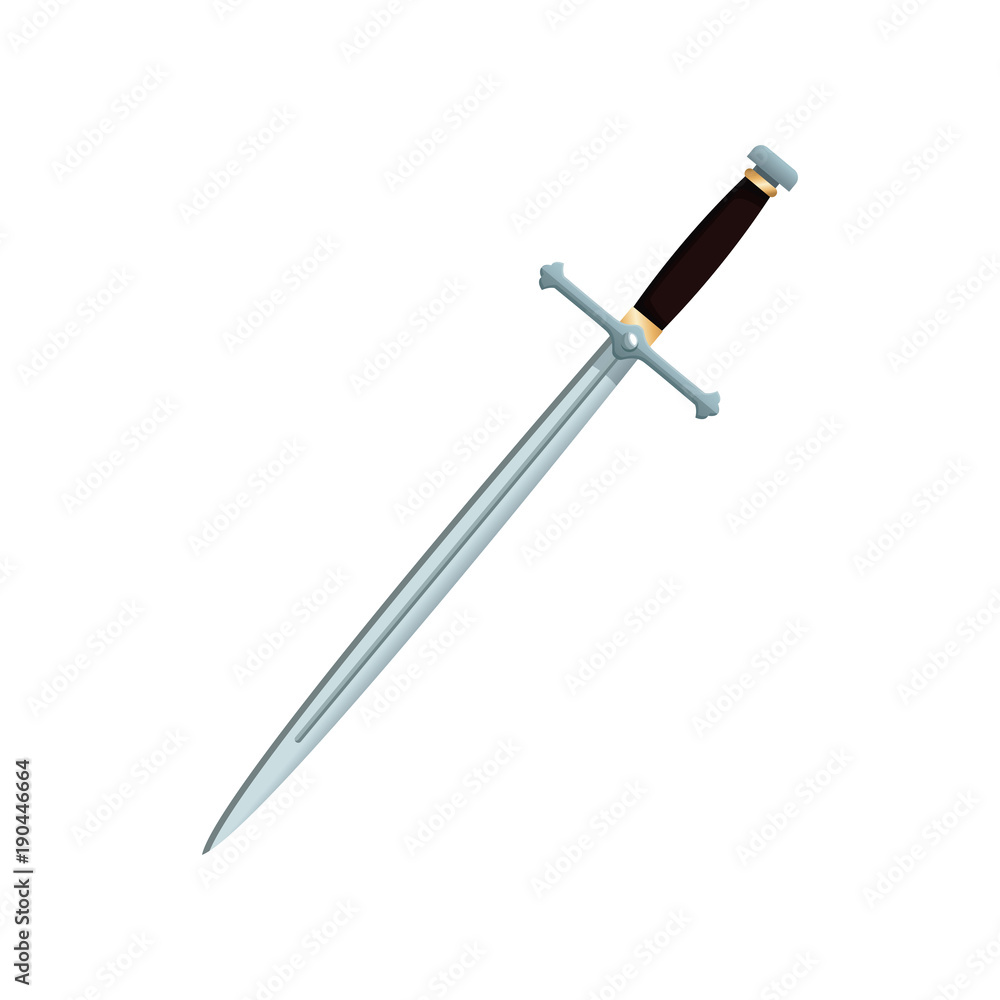 Sword medieval weapon icon vector illustration graphic design Sword medieval weapon icon vector illustration graphic design