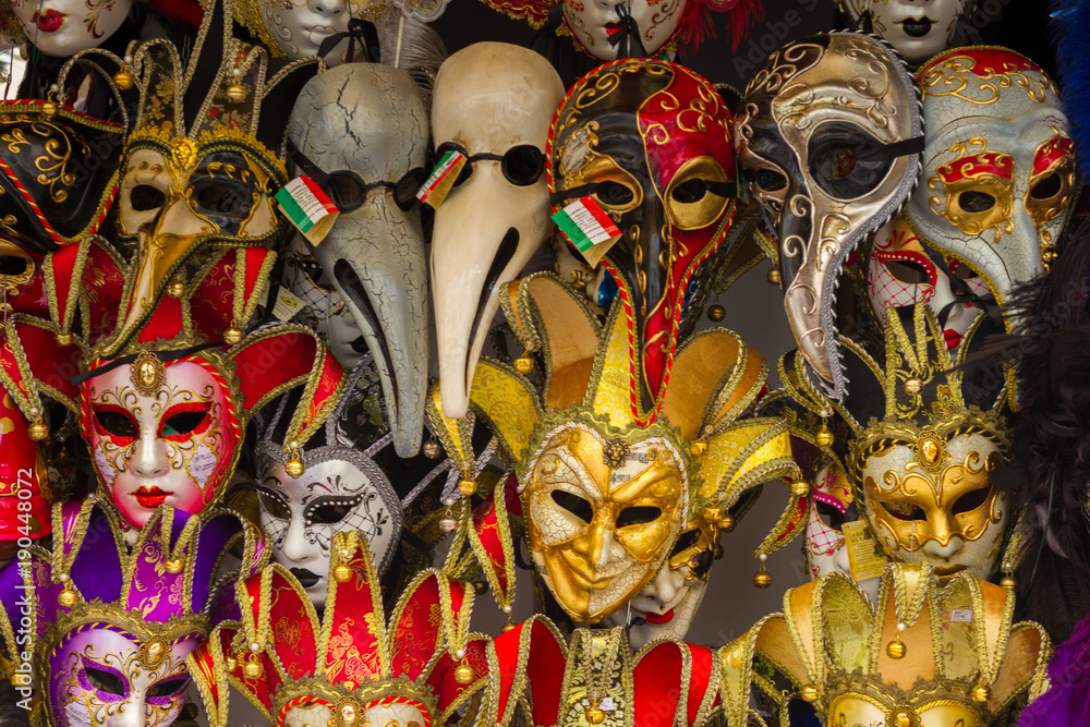VENICE, ITALY - on May 5, 2016. Carneval Masks of Venice, Italy