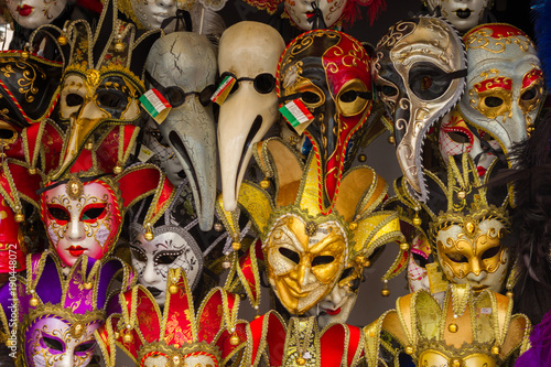 VENICE, ITALY - on May 5, 2016. Carneval Masks of Venice, Italy