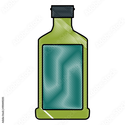 Container bottle isolated icon vector illustration graphic design