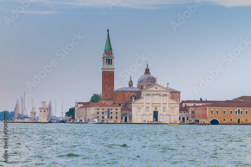 VENICE, ITALY - on May 5, 2016. San Giorgio di Maggiore church with reflection in Venice, Italy © Deyan