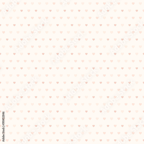 Rose heart pattern. Seamless vector