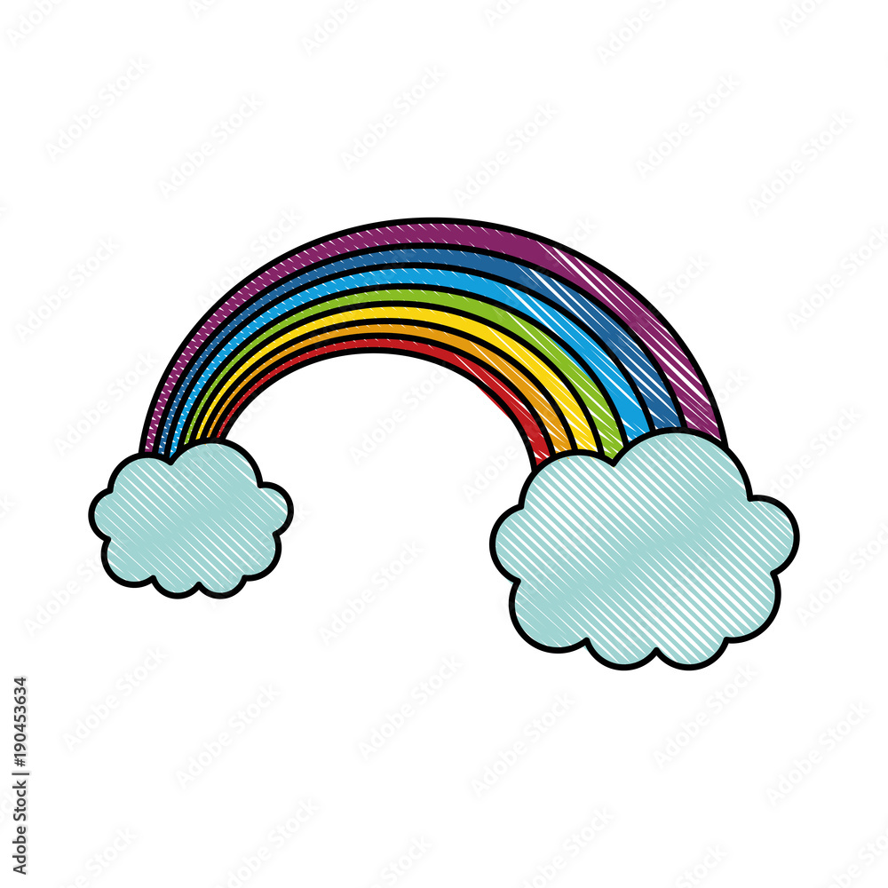 Fototapeta premium rainbow vector illustration